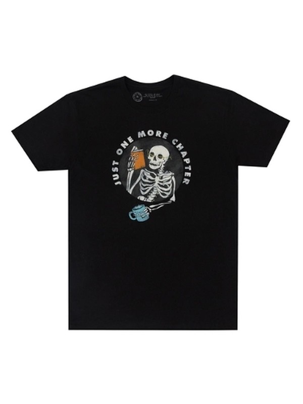 Just One More Chapter Unisex T-Shirt Small by Out of Print