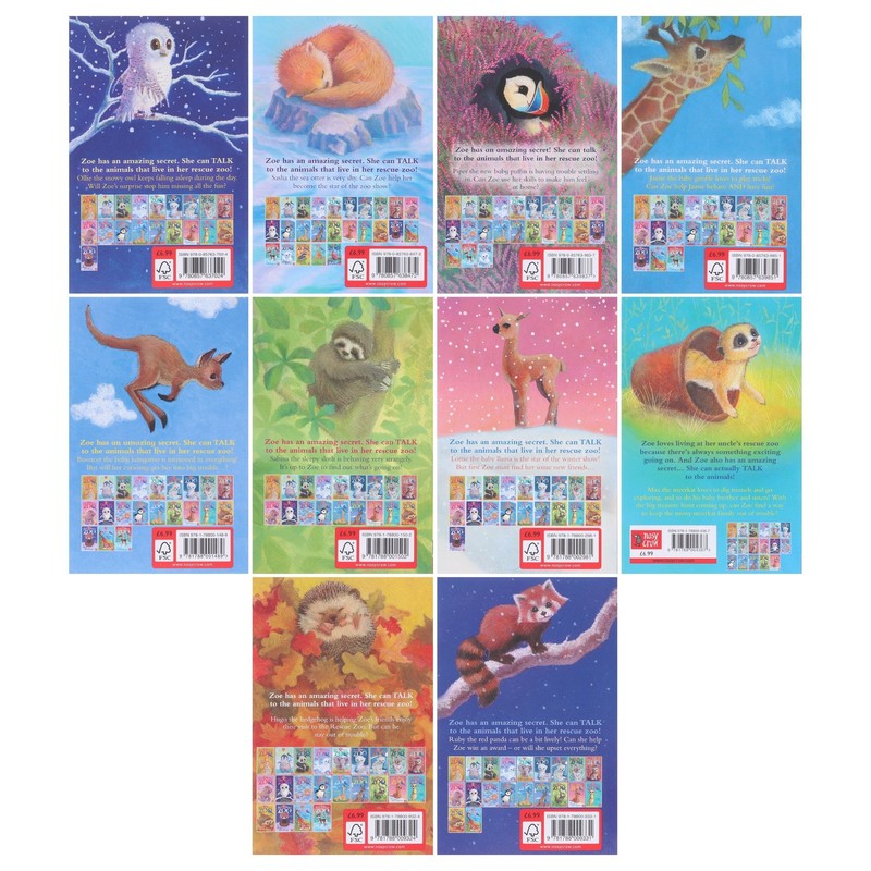Zoe's Rescue Zoo Series 2 By Amelia Cobb: 10 Books Set (11-20) - Ages 5-8 - PB gallery