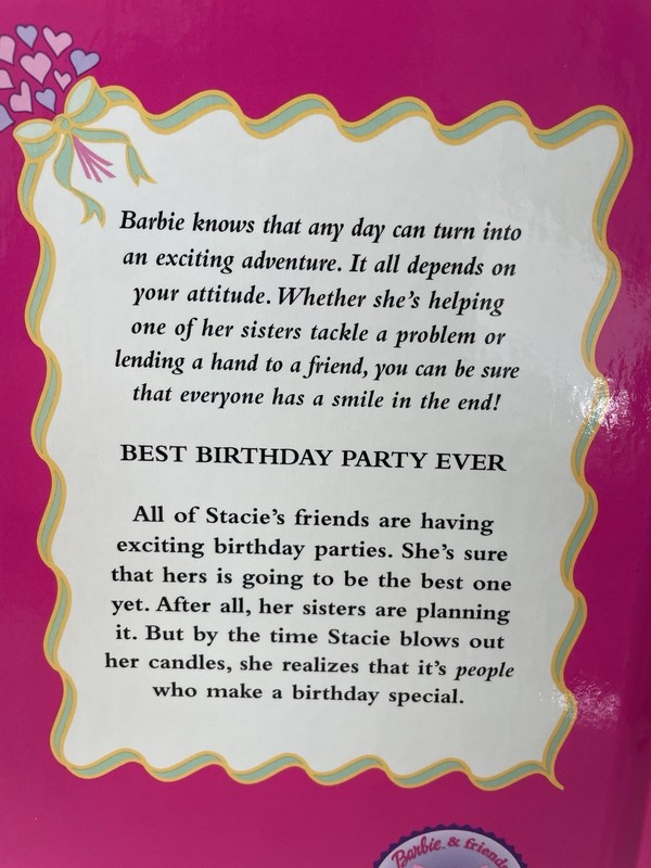 Lot of 10 Barbie & Friends Book Club Hardcover Children's Books 1998 Set gallery