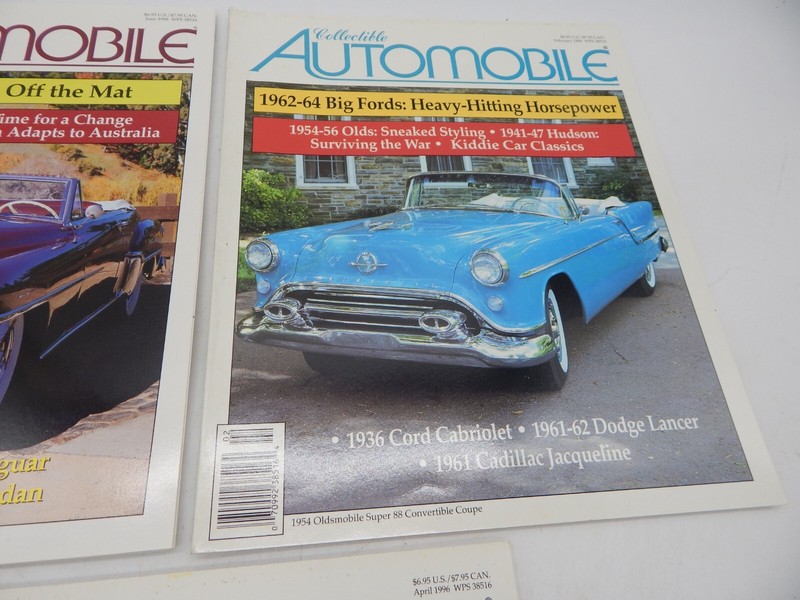Lot of 3 Collectible Automobile Magazine 1996 & 1998 gallery