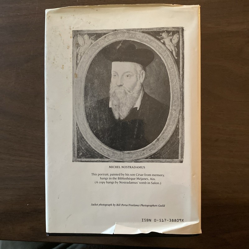 Nostradamus and His Prophecies, Edgar Leoni 1982 Hardcover & Dust Jacket gallery