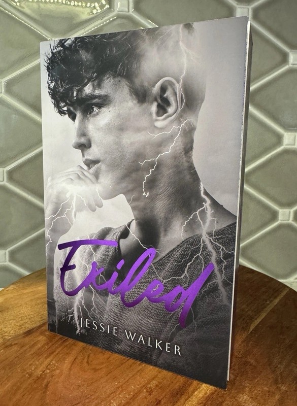 SIGNED Exiled Dark and Disturbed Book Harvest Exclusive By Jessie Walker