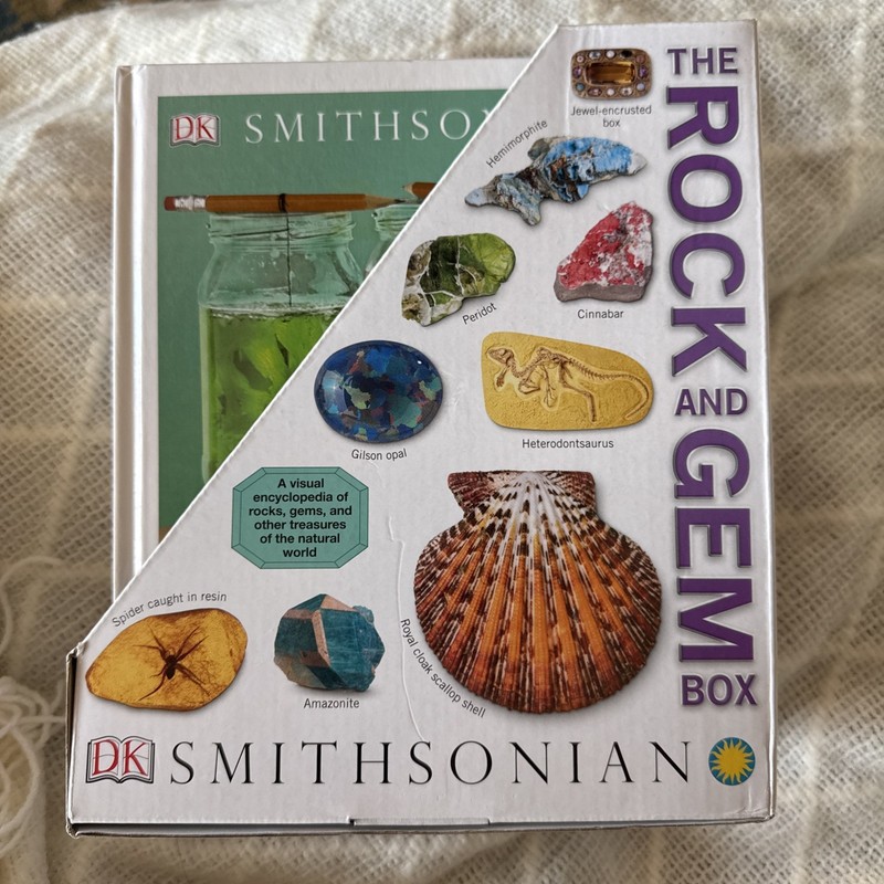 DK Smithsonian The Rock and Gem Box Of 9 Hardcover Books(Missing 1 Book In Set gallery