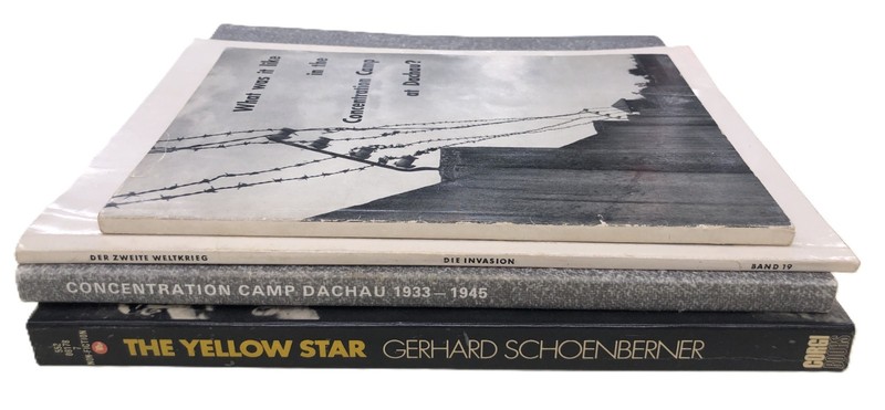 WWII German History Holocaust Book Lot of 4 Dachau gallery