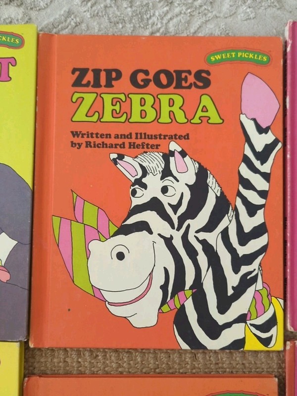 11 Sweet Pickles Books 8 1/4" x 6 1/2" Lion Unicorn Hippo Zebra Camel + gallery