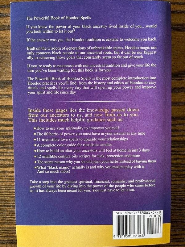 The Powerful Book of Hoodoo Spells Layla Moon Ancestral Rootwork Magic Guide gallery