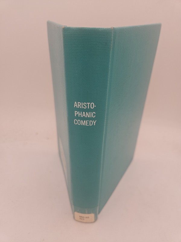 Aristophanic Comedy by K J Dover Hardcover Library VG Condition R1