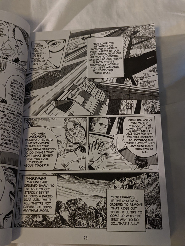 Two Faces of Tomorrow James P. Hogan Dark Horse Manga Yukinobu Hoshino Paperback gallery