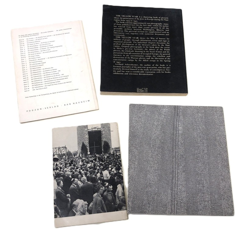 WWII German History Holocaust Book Lot of 4 Dachau gallery