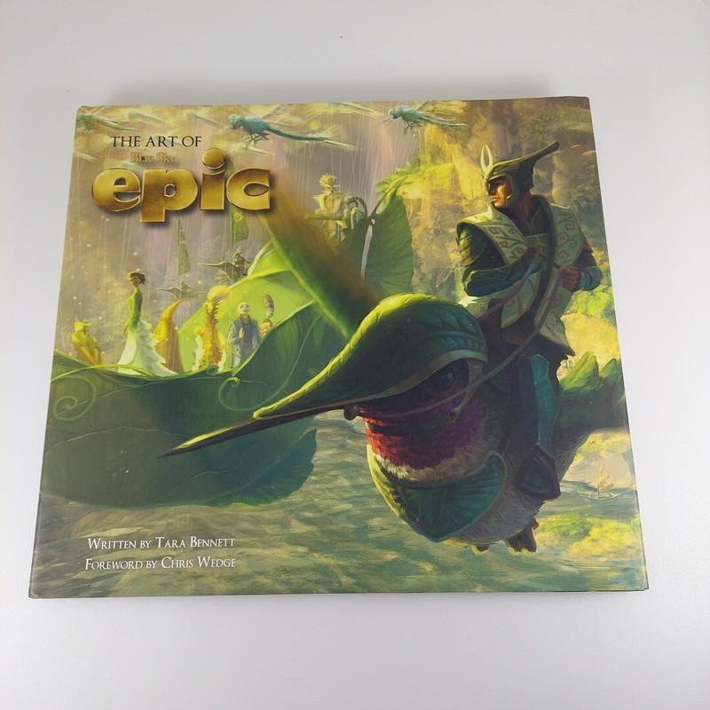 The Art of Epic by Tara Bennett 2013 1st Printing Illustrated HCDJ Titan Books