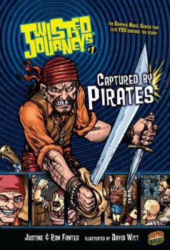 Captured by Pirates (Twisted Journeys) – Paperback By Justine Fontes – GOOD