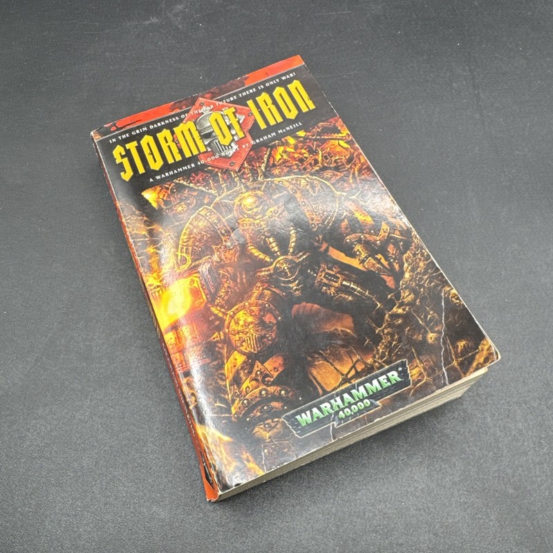 Storm of Iron Warhammer 40k Paperback, Graham McNeill – 1st Ed PB