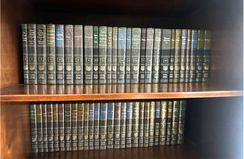 Britannica Great Books of the Western World Set 52 Vol.-Most New & Sealed