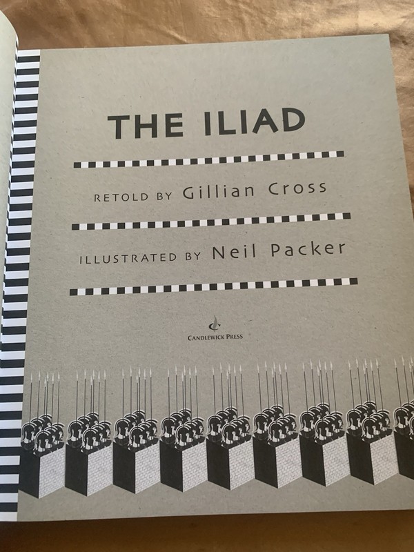 Iliad by Gillian Cross (2015, HCDj 1st Ed) gallery