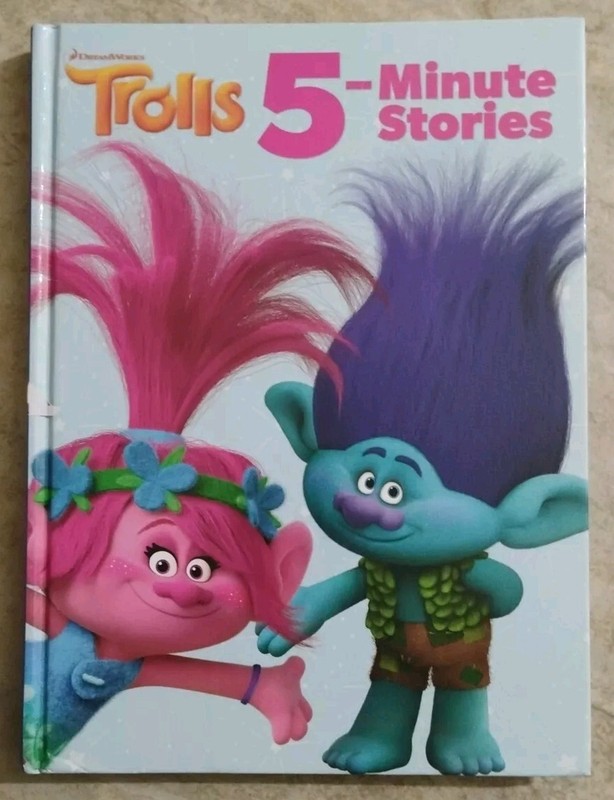 TROLLS 5-Minute Stories Dreamworks Hardback 2018, 148-Pages Colorful/Fun