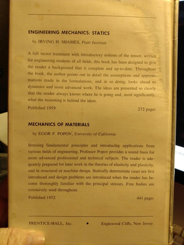 Engineering mechanics dynamics By Irving H Shames,. 1960 gallery
