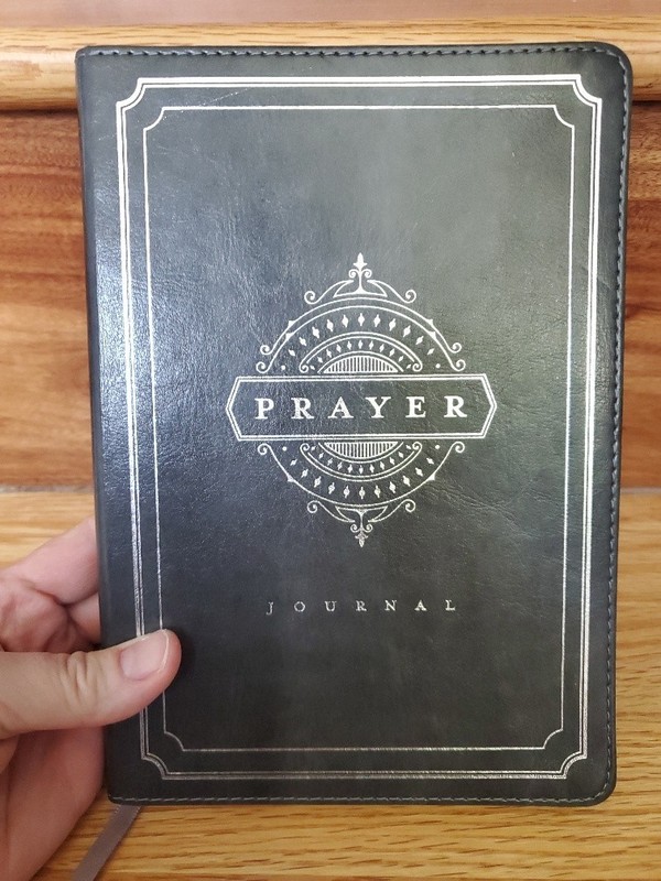 Prayer Journal – Gray and Silver – Imitation Leather By Chip Ingram 236 Pages