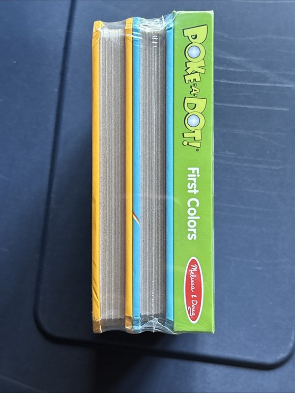 Melissa & Doug Poke-A-Dot Lot Board Books Kids Learning Interactive Bundle 3 gallery
