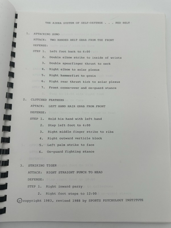 American International Karate Kung-Fu Quick Reference Manual - Revised 1988 Ed gallery