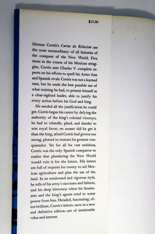 Hernan Cortes Letters from Mexico - Hardcover DJ ©1971 gallery