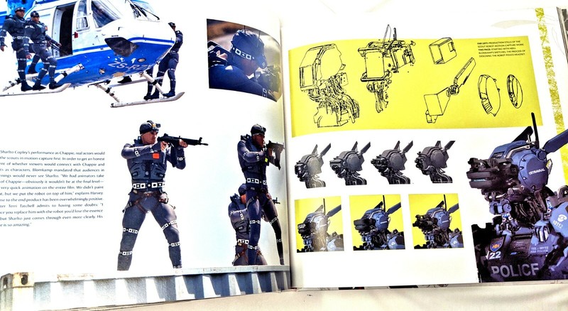 Chappie ~ The Art of the Movie LIKE NEW & SEALED gallery