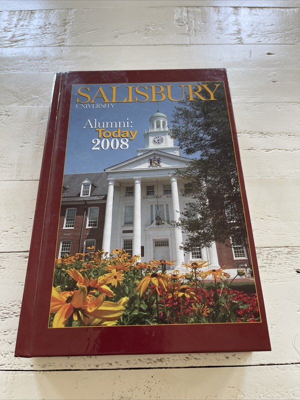 Salisbury University Alumni Today 2008 Hardcover Yearbook Directory Maryland
