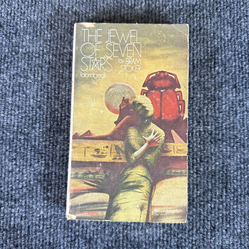 The Jewel of Seven Stars Bram Stoker 1972 Scholastic Gothic Horror Paperback