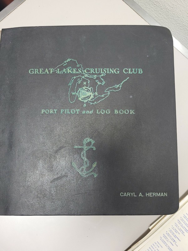Great Lakes Cruising Club Canada Port Pilot Log navigation maps 1968 1971 book