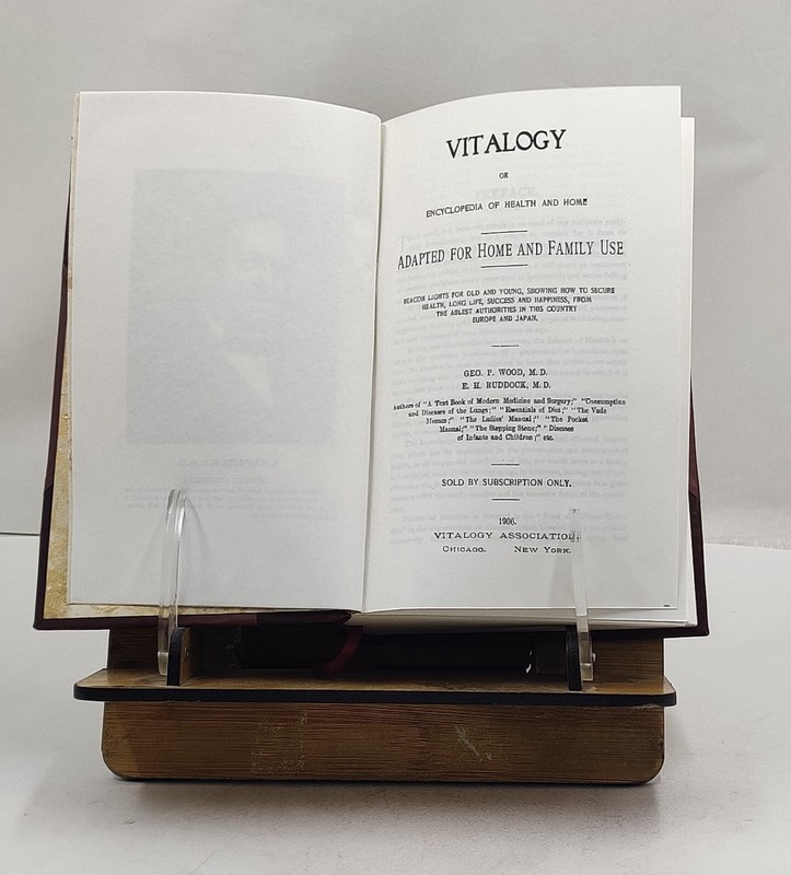 Vitalogy or Encyclopedia of health and home Adapted for home a [Leather Crafted] gallery
