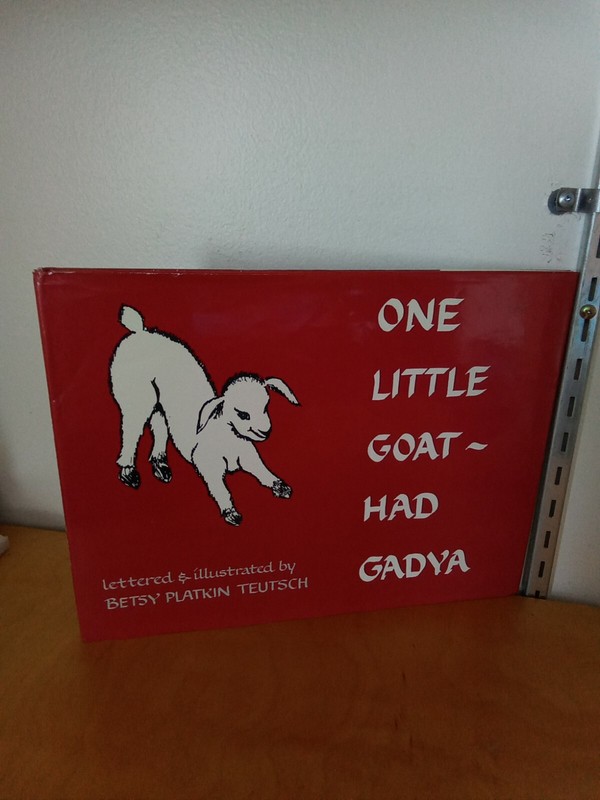 ONE LITTLE GOAT~HAD GADYA-BETSY PLATKIN TEUTSCH-HC-DJ-1st1990-Jason Aronson Inc.