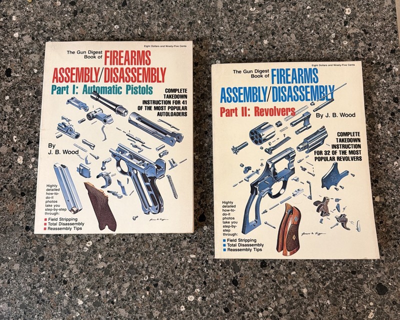 The Gun Digest Book of Firearms Assembly/Disassembly Part I & II SC 1979