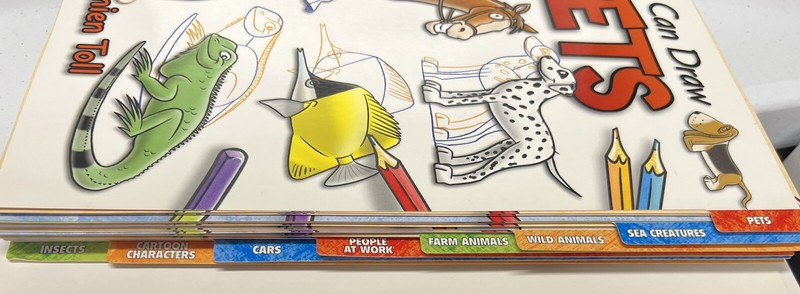 You Can Draw 8 Books In 1 Homeschool Art Great Condition gallery