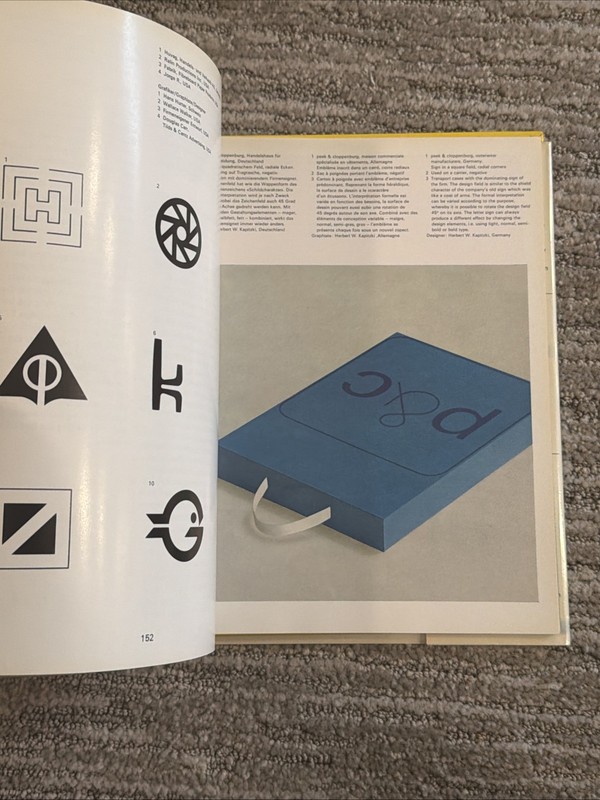 Signet Signal Symbol Walter Diethelm HC International Signs and Designs 1972 gallery