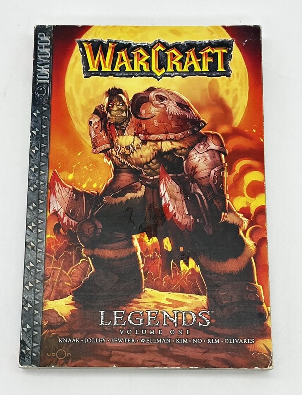 Warcraft Legends Vol. 1 2008 Blizzard Paperback Comic Book Tokyo Pop 1st Print