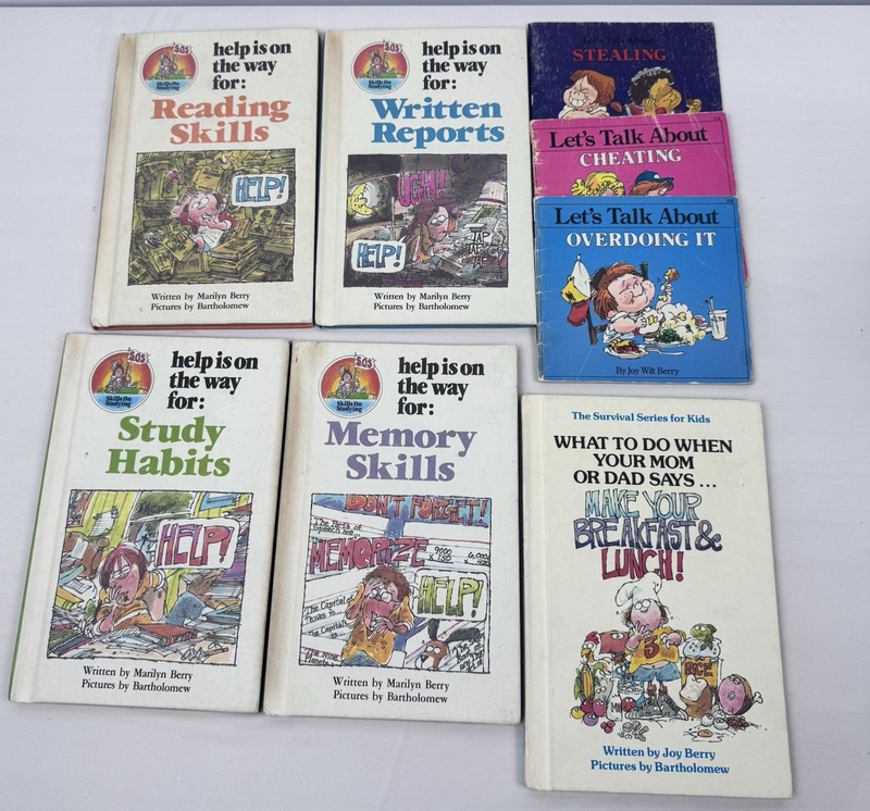 VTG 80s Joy Wilt Berry Skills on Studying SURVIVAL SERIES Let’s Talk About Lot 8