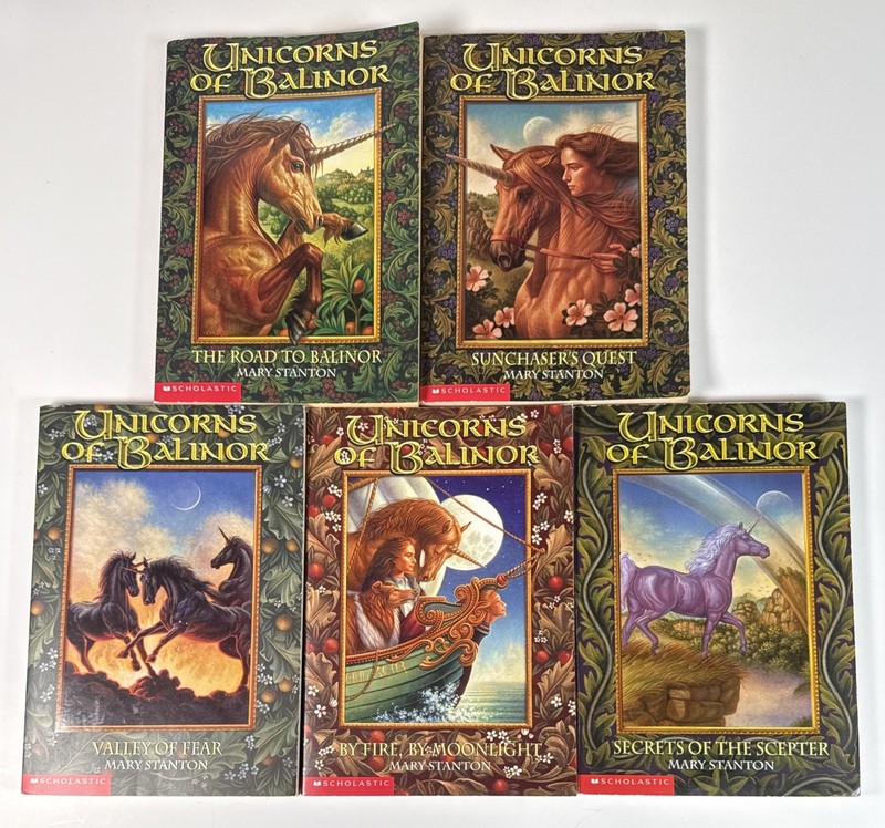 Unicorns of Balinor Books 1-4, 6 By Mary Stanton Paperback Lot of 5