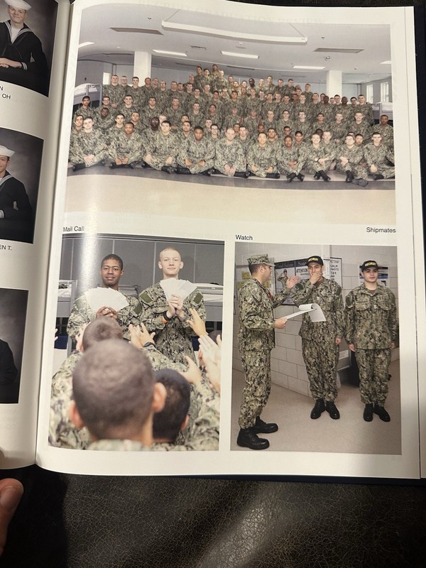The Keel US NAVY Recruit Training Command Great Lakes Illinois Book 9/26/2024 gallery