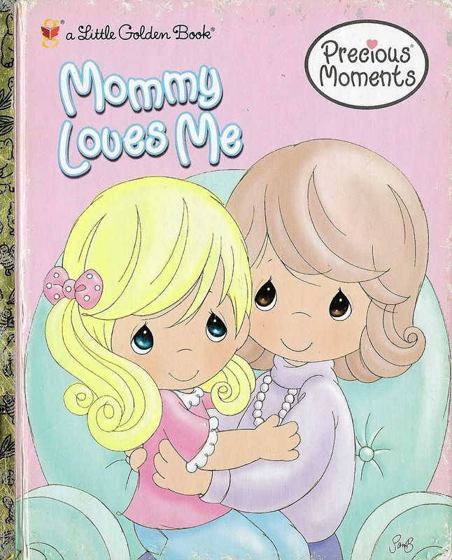 MOMMY LOVES ME Precious Moments Little Golden Book 1st Ed w/Full Number line