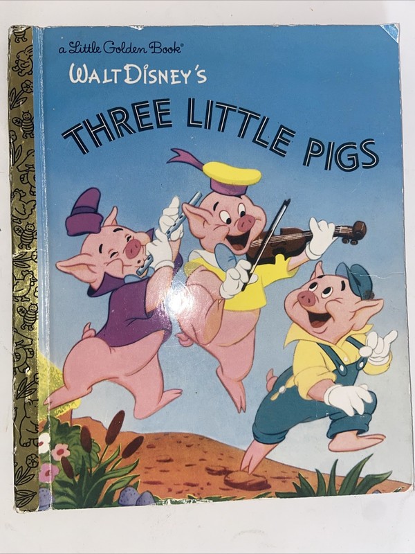 Three Little Pigs (Disney Classic) by RH Disney (2004, Hardcover)