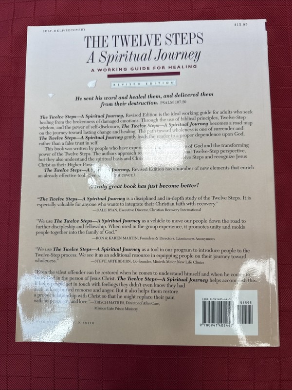 THE TWELVE STEPS A Spiritual Guide Revised Edition RPI Publishing 1988 gallery