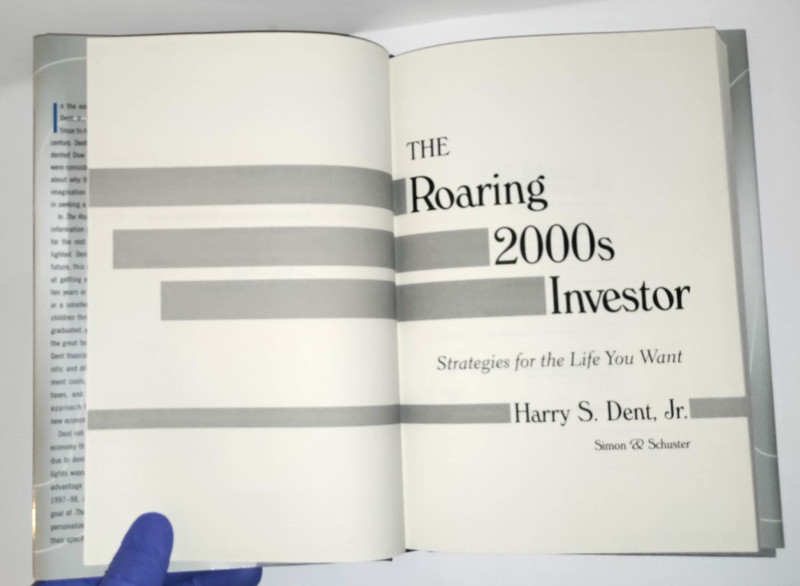 Roaring 2000's & Roaring 2000's Investor by Harry S. Dent Jr. 2 Hardcover Books gallery