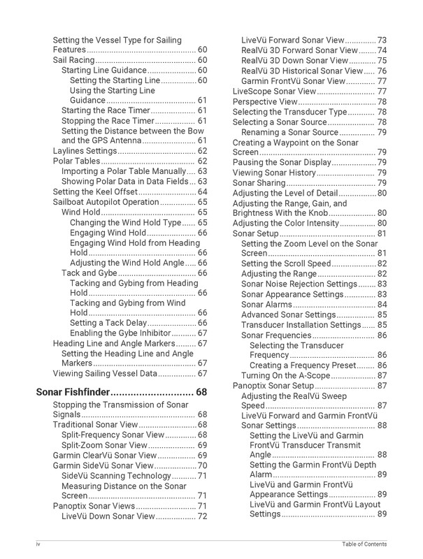 Garmin GPSMAP 2353xsv 10x2 12x2 Series Owners Manual Instructions 214 PAGES gallery