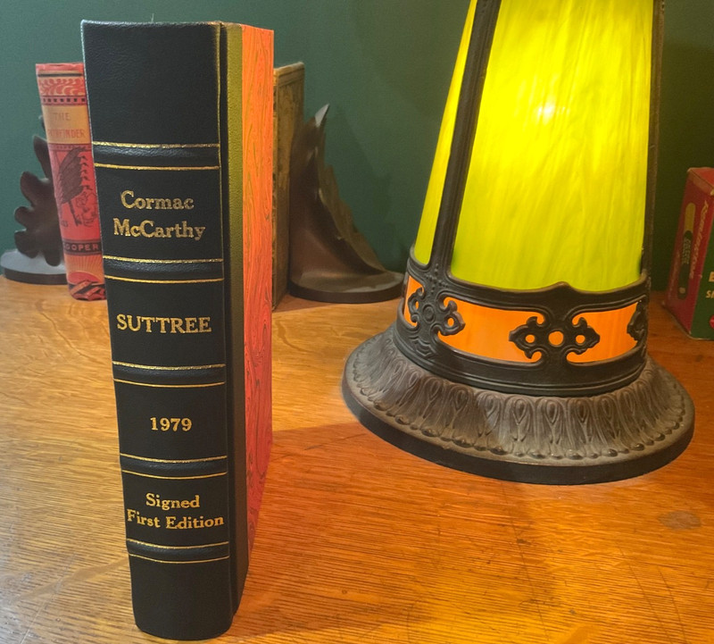 Cormac McCarthy ~*~*~ SUTTREE 1979 *First Edition* * SIGNED! * * blood meridian gallery