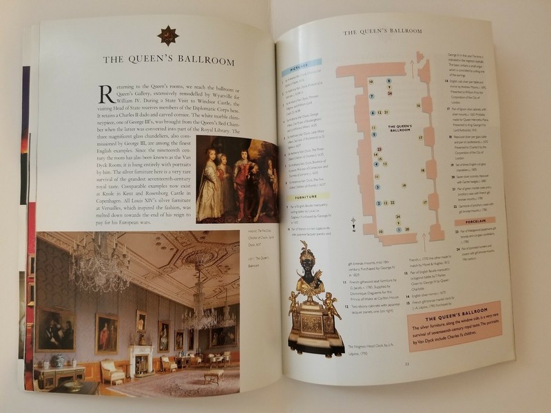 Vintage 90s Windsor Castle Visitors 1997 Official Guide by John Martin Robinson gallery