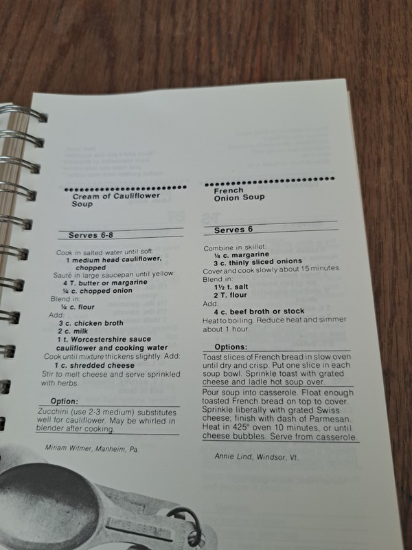 Vintage Mennonite More With Less Cookbook Recipes 1980 Spiral book prepper gallery