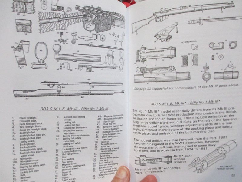 .303 SMLE RIFLE No 1 Skennerton HANDBOOK Maintenance No23 - NEW gallery