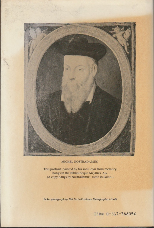 Nostradamus And His Prophecies By Edgar Leoni - HC - DJ - 1982 gallery