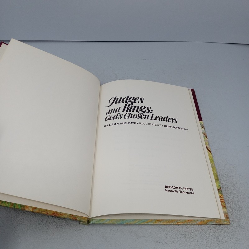 Judges and Kings: God's Chosen Leaders 1979 Hardcover by William N. McElrath gallery