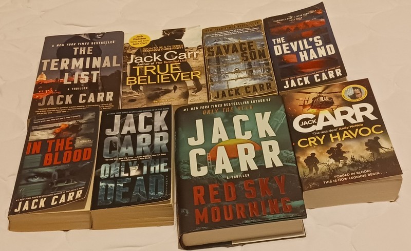 Jack Carr Terminal list series
