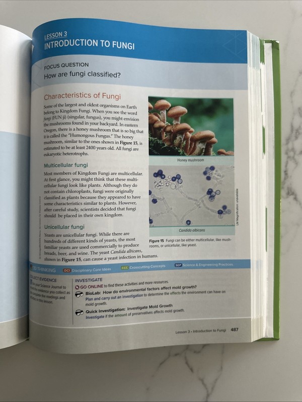 Inspire Science: Biology, G9-12 Student Edition (BIOLOGY DYNAMICS OF LIFE) gallery